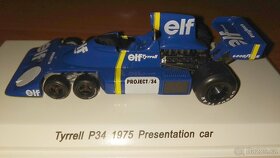 Tyrrell P34 PatrickDepailler 1975 Presentation Car Rêve 1:43 - 2