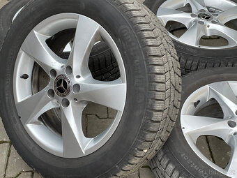 Alu kola 5x112 original Mercedes V 225/55 R17C Continental - 2