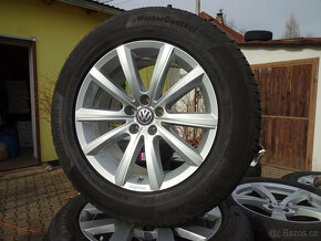 VW Touareg - zánovní zimní alu kola MERANO 18" 5x112 TPMS - 2