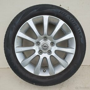 Alu Opel Corsa 16" 5x110,letní Firestone 195/55R16 - 2