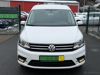 ►VW CADDY MAXI 2,0 TDI - 110 kW, NAVI, 7 MÍST, DPH ◄ - 2