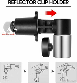 Reflektor - odrazná deska 110cm 5v1 se stativem - 2