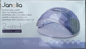 LAMPA NA NEHTY UV LED 86W MANIKÚRA,GELY,HYBRIDY,RŮŽOVÁ - 2