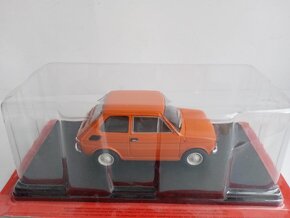 Polski Fiat 126 Maluch, Moskvič 1500 -Hachette 1:24, 1/24 - 2