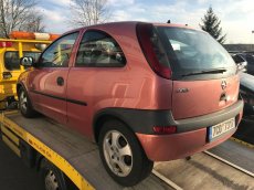 Opel Corsa C 2000 rok, 1,0 16V ECOTEC - díly z vozu - 2