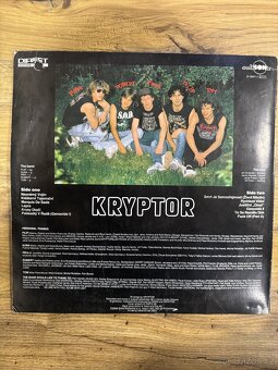 Kryptor - Septical anaestehesia 1990 - LP - 2