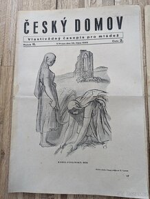 staré časopisy - Český domov - 2
