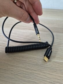 Kabel USB-C + jack,nové - 2