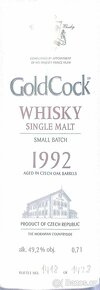 Gold Cock Small batch 22y 1992 0,7l - 2