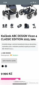 Kočárek ABC Design Vicon 4 lake - 2