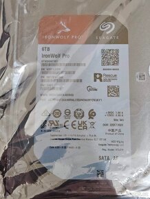 Seagate IronWolf Pro 6TB (Nový, Nerozbalený) - 2