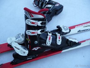 274. Lyže NORDICA - 130 cm + boty NORDICA 37 eu - set - 2