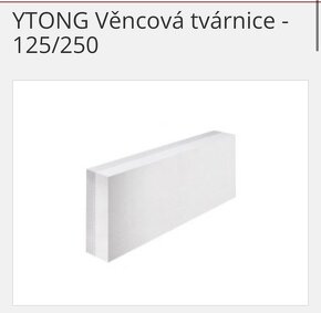 Stavební materiál Ytong - 2
