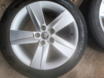 Alu kola 7Jx16H2, 5x100, ET46 orig. Škoda Fabia3, Rapid - 2