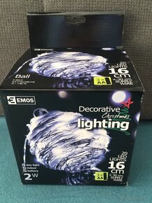 NOVÉ LED OSVĚTLETÍ - KOULE zn. EMOS - 2