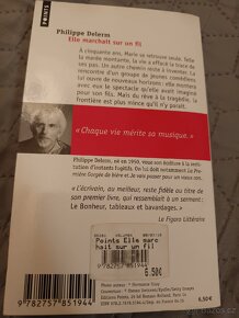 Kniha ve francouzštině - Elle marchait sur un fil - 2