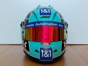 Predám Mick Schumacher 2022 Haas VC Miami F1 helma 1:2 - 2