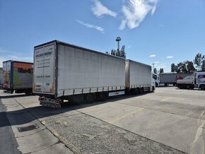 Tandemová souprava MAN TGX 24.460 + Fliegl, rv 2017 - 2