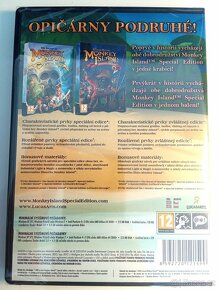 Monkey Island Collection 1+2, nová ve folii, ENG/CZ, PC-DVD - 2