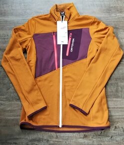 Mikina ORTOVOX FLEECE GRID JACKET Wms vel.L levně - 2