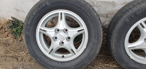 Hyunday 15" Alu Kola+letní pneu 215/65 R-15 - 2