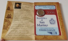 Pamětní mince 2 euro San Marino 2006 K. Kolumbus - 2