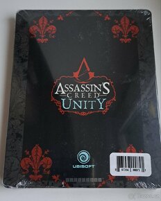 Assassins creed Unity steelbook rare, nový - 2