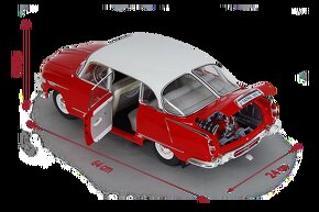 TATRA 603 1:8 De agostini 130 čísel komplet - 2