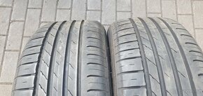 Letní Nokian Wetproof 215/55R16 - 7,5 a 6,5 mm - 2