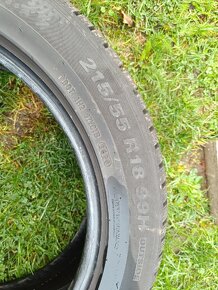 Zimní pneumatiky Kumho 215/55 R18 - 2