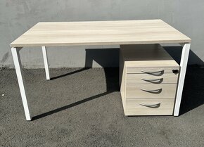 Pracovní pozice stůl, kontejner, židle - 2