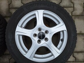 Alu kola 5x100 zimni pneu 185/60r15 ET 38 - 2