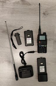 Zánovní Baofeng UV-5RH PRO MAX (Airband RX) + extra baterie - 2