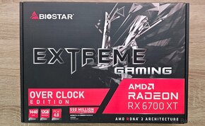 AMD Radeon 6700 XT 12 GB Biostar Extreme Gaming -top stav - 2