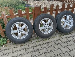 ALU kola TEC  5x114,3   pneu Zimní 215/70R16 100H - 2