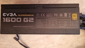 Počítačový zdroj EVGA SuperNOVA 1600 G2, 1600W, 80 Plus Gold - 2