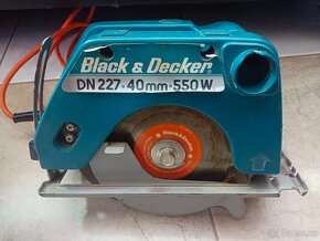 Kotoučová pila BLACK & DECKER DN 227, 40 mm, 550 W - 2