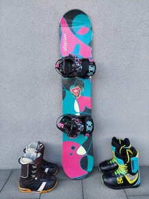 Snowboard WESTIGE, 130 cm + snowboardové boty - 2