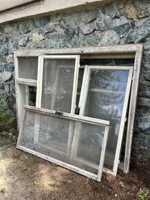Kastlové dřevěné  okno - 2