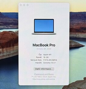 MacBook Pro 13” M1 2020/16GB/256GB SSD Disk/TEL. 778 018 777 - 2
