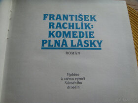 prodám román Komedie plná lásky-Fr.Rachlík za 70kč - 2