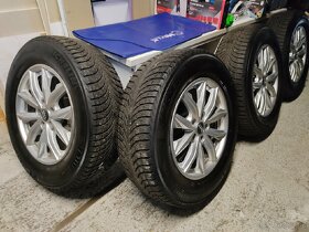 Alu kola Audi Q5 5x112 r17 Originál, ZIMNÍ pneu7mm 235/65 - 2