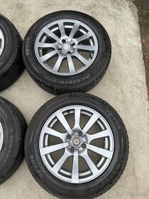 Alu kola 4x100 včetně zimních pneu 205/60R16 - 2