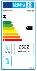 Elektrický bojler Dražice OKCE 160, 149 l - 2