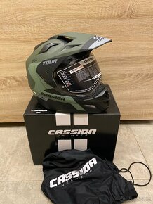 Helma na motorku Cassida Tour 1.1 Spectre, vel. XXL - 2