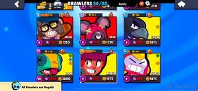 Prodám Brawl Stars účet 15 202 pohárků - 2