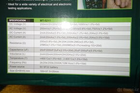 Proskit md-5211 lcr multimetr záruka - 2