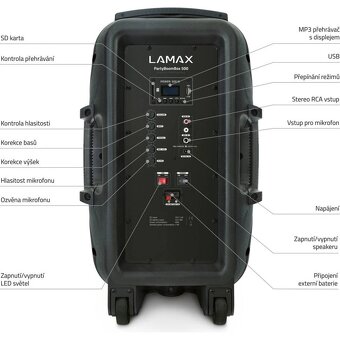 LAMAX PartyBoomBox500 - 2