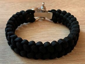 PARACORD NÁRAMEK (21 CM) S POSUVNOU SPONOU - 2