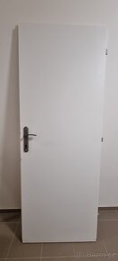 Bílé požárně odolné dveře Solodoor, levé, 70 cm, s kováním - 2